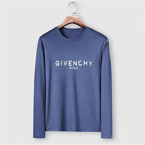 givenchy long sleeve shirt men|men's Givenchy t shirt sale.